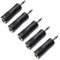 Oiyagai 5 Piezas de Adaptador Convertidor de Audio de 6,5mm Hembra a 3,5mm Macho (Mono)