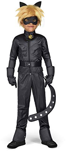 Yiija Fast Fun-231153 Miraculous Katzenkostüm, 12-14 Jahre (Viving Costumes 231153)