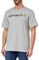 Carhartt Core Logo T-Shirt S/S - T-Shirt, heather grey 034, XL