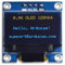 ARCELI 0.96 Inch OLED Module 12864 128x64 Azul Blanco Driver I2C Serial Auto-Luminous Display Board para Arduino Raspberry PI
