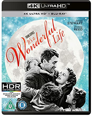 It's a Wonderful Life (4k Ultra-HD Remastered) [Blu-ray] [2019] [Region Free]