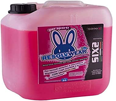Resolvbike 1007-4 Kanister Waschmittel Fragrance X ResolvWear 5 Liter zur Desinfektion von Sportkleidung