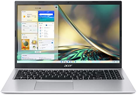 Acer Aspire 3 (A315-58-365D) Laptop 15.6 inch/39.6 cm Windows 10 Home - FHD IPS Display, Intel Core i3-1115G4, 8 GB DDR4 RAM, 256 GB M.2 PCIe SSD, Intel UHD Graphics
