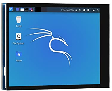 IBest 2.8inch Capacitive IPS Touch Screen 480×640 Resolution DPI LCD Display with Fully Laminated Toughened Glass Cover for Raspberry Pi, Support Raspbian and Kali Systems