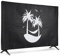 kwmobile Dust Cover for 55 TV - Flat Screen TV Protector - Tropical Island White/Black