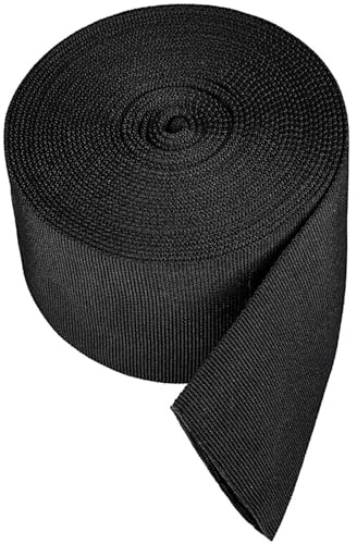 Gaine de protection en nylon pour câble de soudage - Torche TIG - Tuyau hydraulique - Diamètre intérieur 5,7 cm - Longueur 7,6 m - Noir