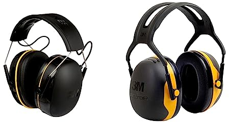 3M Casque antibruit sans fil WorkTunes doté de la technologie sans fil Bluetooth Coquilles antibruit Peltor X2 ; protection auditive contre les niveaux de bruit dans la gamme de 94 à 105 dB