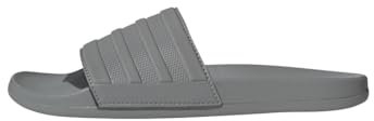 adidas Unisex Adilette Comfort Slides, Charcoal Solid Grey, 48.5 EU