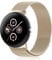 RoiYeel Armband Kompatibel mit Google Pixel Watch 3 41mm/2, Edelstahl Magnetisches Uhrenarmband Mesh Metall Ersatzbänder, Dual Magnetisch Einstellbar Armbänder für Pixel Watch Champagner