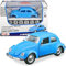 alles-meine.de GmbH Volkwagen Käfer Coupe Blau Bausatz Kit 1/24 Modell Auto mit individiuellem Wunschkennzeichen