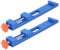 2Pcs Adjustable Cutting Machine Base Guide, Electric Circular Saw Milling Positioning Clamp, Precision Wood Cutting Guide Woodworking Tools for Cutting and Milling Tasks