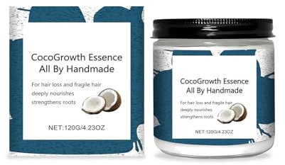 Coco Oil Maske, Hair Treatment Conditioner, Deep Conditioner, Spendet Intensive Feuchtigkeit, für Tiefenpflege und Glanz, Reduziert Frizz, Für Geschmeidiges Haar, Geeignet für Alle Haartypen