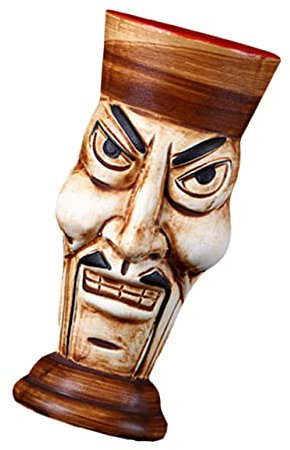 LIGIGWASH Taza Tótem De Cerámica Decorativa Copa Para Bebidas Diseño Único Para Agua y Cócteles