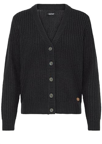 OXMO OXEdna Damen Strickjacke Grobstrick Cardigan