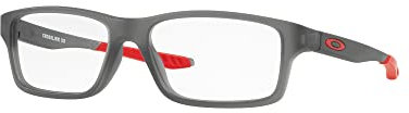 Ray-Ban Herren 0OY8002 Brillengestelle, Schwarz (Satin Grey Smoke), 50