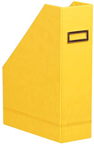 Rhodia 318936C Stehsammler 10x25x31cm Kunstleder Gelb