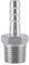 SS304 Conector de Cola de Manguera Racor de Tubería Adaptador de Cola de Manguera de Acero Inoxidable Rosca BSP Macho (1/2 * 10mm)