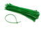 Hyfive Green Cable Ties Cable Tidy Tie Wraps 100 x 2.5 mm - Pack of 25