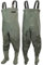 Magic Baits Wathose Wader Watstiefel Watbekleidung PVC Nylon Wasserdicht Anglerhose (42)