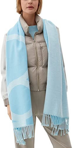 s.Oliver Damen Tuch, Blau, Einheitsgröße EU