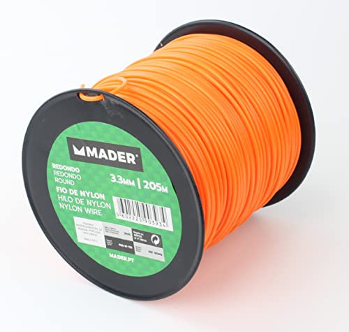 Hilo Nylon, Redondo, 3.3mm, 205m - MADER® | Garden Tools - 90393