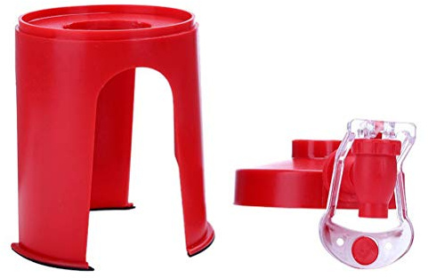 Trinkflasche, umgekehrter Wasserspender – Kohlensäurehaltiger Soda-Spender mit Handdruck und kohlensäurehaltiger Getränkemaschine