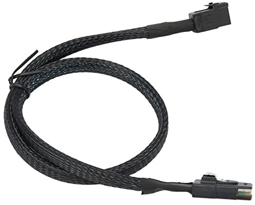 Dpofirs SAS 8643 zu 8087 Kabel, Internes Kabel, HD 12 Gbit/s Übertragungsgeschwindigkeit, Verlustarm, Flexibles Internes SAS Kabel für Computerserver (0,5 m/19,7 Zoll)