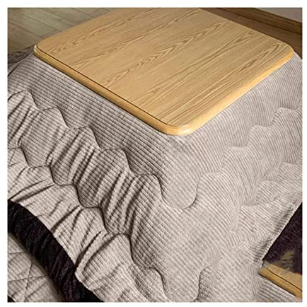Japanischer Heiztisch mit Decke Tisch mit Heizung und Deckentischen Warmer Tisch Tatami Couchtisch Kotatsu Winterheiztisch