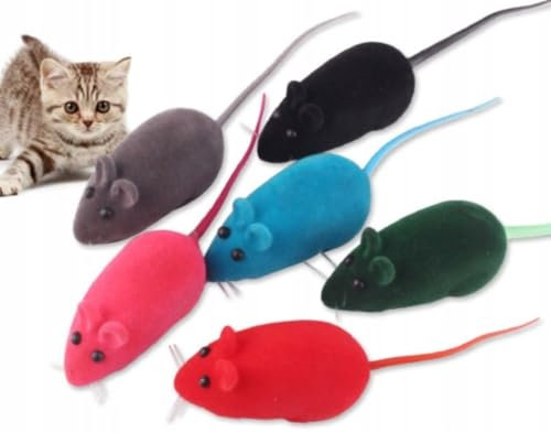 Generico Mouse Game for Cat SQUEAK Pussy Play Toy Dog Hunting Mouse