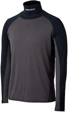 Bauer Hockey Neck Protect Langarm-Shirt für Erwachsene