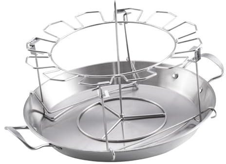 FytStycale Hähnchenschenkelhalter für Grill Edelstahl Zum Grillen Camping Picknick