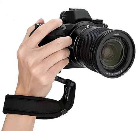 Kamera Handschlaufe mit Schnellverschluss,Kamera Schlaufe Quick Release Schlaufe Handgelenk,Verstellbare Handschlaufe Kamera für Handgelenkschlaufe mit DSLR/SLR/Sony/Nikon/Canon,Leicht&Komfort
