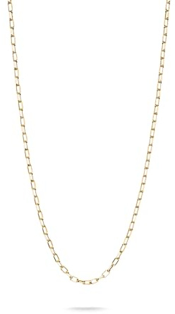 Thomas Sabo Charm-Kette Paperclip 65,00-70,00 cm Recyceltes 925 Silber 18k Vergoldung KE2328-413-39-L70V