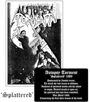 SPLATTERED DEMO 1989 + EXTRAS