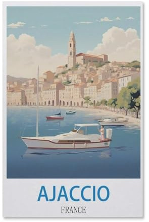 Jigsaw Puzzles 1000 Pieces,Ajaccio,Paper Children Games Educational Toys(50x70cm)-H5