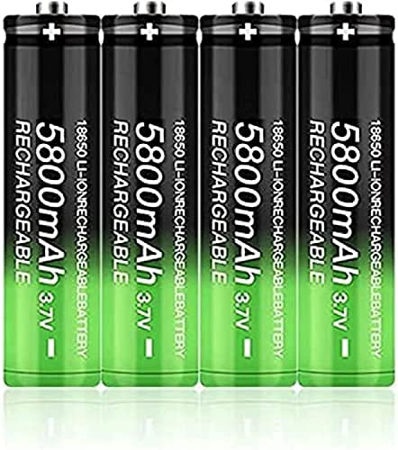 3.7V 5800mAh Batterie Batteria Ricaricabile Per Torcia a LED, Faro, Dispositivi Elettronici-4pcs