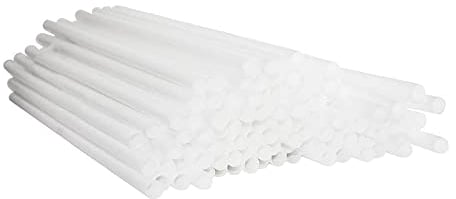 PME Easy Cut Dowels 100pc Bulk Pack-30cm X 1cm X 1cm, White