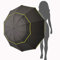 Kalolary 62 Inch Extra Oversize Large Compact Golf Umbrella，Double Canopy Vented Windproof Waterproof Stick Umbrellas for women & men