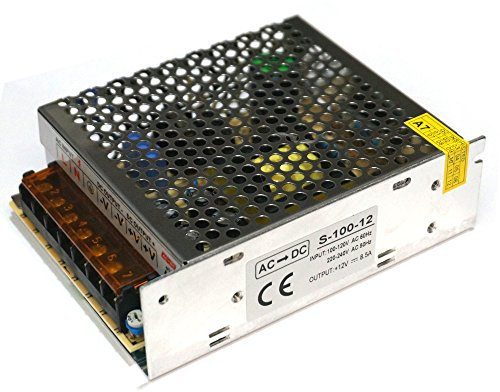 Geregelter Universal-Gleichrichter DC 5 V/12 V/24 V IP20 für LED-Streifen/Überwachungskamera, 100 Watt, Dc 12V, 1