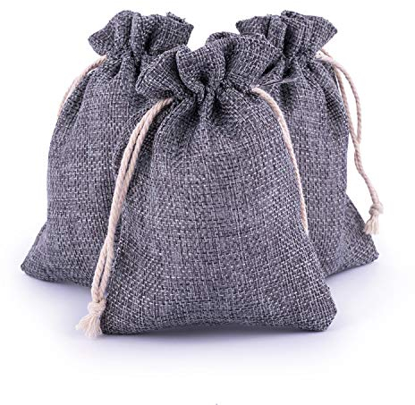 Adventskalender zum Befüllen 24 Jutebeutel grau Geschenksäckchen Stoffbeutel Weihnachten, Weihnachtskalender Bastelset von pajoma