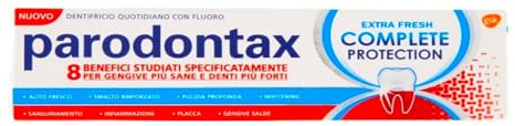 Parodontax Toothpaste, Extra Fresh, Complete Protection, 2 x 75ml