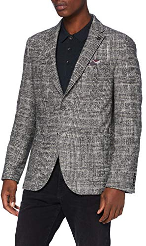 Pierre Cardin Herren Sakko Michel Voyage Blazer, grau, 56
