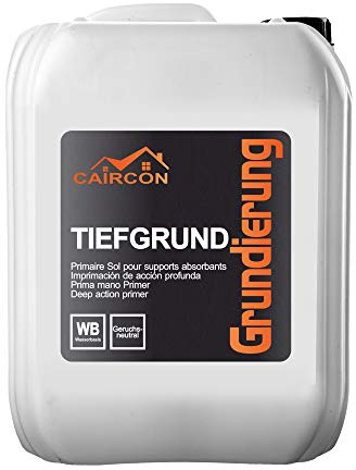 CAIRCON Tiefgrund Haftgrund Grundierung Innen und Aussen Universalgrundierung - 5L