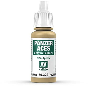 Vallejo Panzer Aces 70322 US. Army Tanker Highlights (17ml)