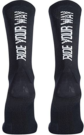 Northwave Ride Your Way Winter Fahrrad Socken schwarz 2026: Größe: S (37-39)