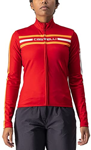CASTELLI 4522540 UNLTD W THERMAL JRS Sweatshirt Women's Dunkelrot L