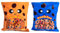 Cookies Plüsch Kissen cheesy puffs kissen mit 8 Käseigen Puffs Kuscheltier Spielzeug, Niedliche Snack Kissen Deko Weiche Plüschkekse Plüschkissen Kreative Zierkissen Für Teenager Mädchen Kinder