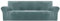 XINEAGE Samt Sofaüberzug 4 Sitzer, Stretch Sofa überzug für Wohnzimmer, Dicke Weiche Sofaüberwurf, Rutschfester Sofa Cover für Hunde, Haustiere (4 Sitzer, Graublau)