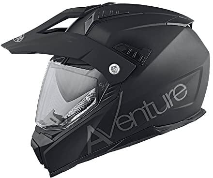 MTR SX-1 Evo Integral- & Crosshelm, ECE 22.06 Geprüfter Motorradhelm, Getönte Sonnenblende Integriert, Crosshelm mit Visier, Motorrad Helm mit Belüftung, Inklusive Wind- & Atemabweiser, XXL