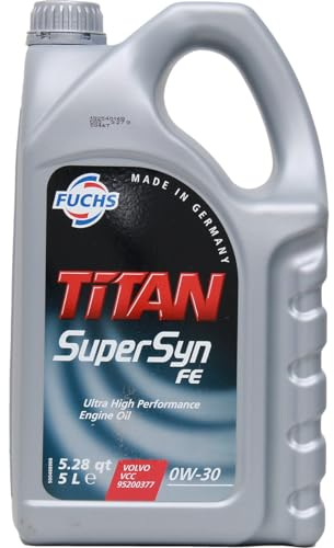 FUCHS Motoröl 0W-30 TITAN Motor Öl ACEA A5/B5 Supersyn FE 5L